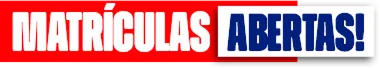 Matrículas abertas!